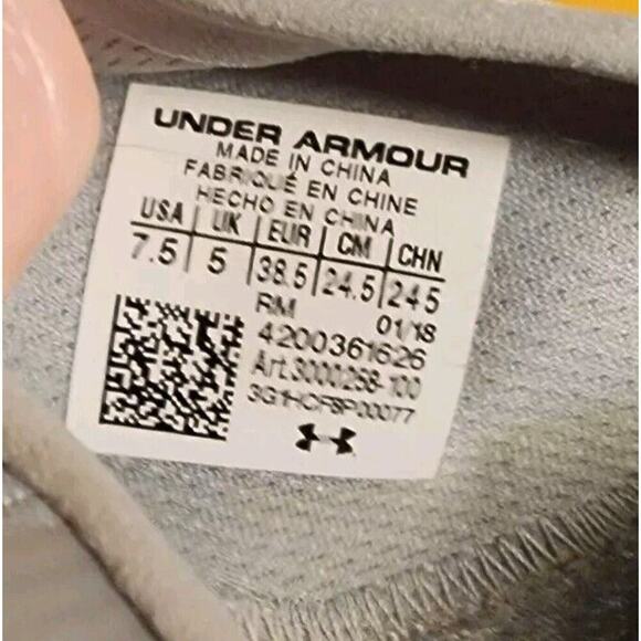 Under Armour Women SpeedForm AMP Slip (3000258-100) Size 7.5 - Picture 7 of 7